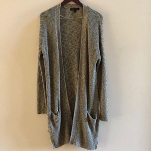 Banana republic long sweater cardi
